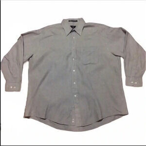 Men's Calvin Klein Button Down Shirt Size 32/33 17-1/2"